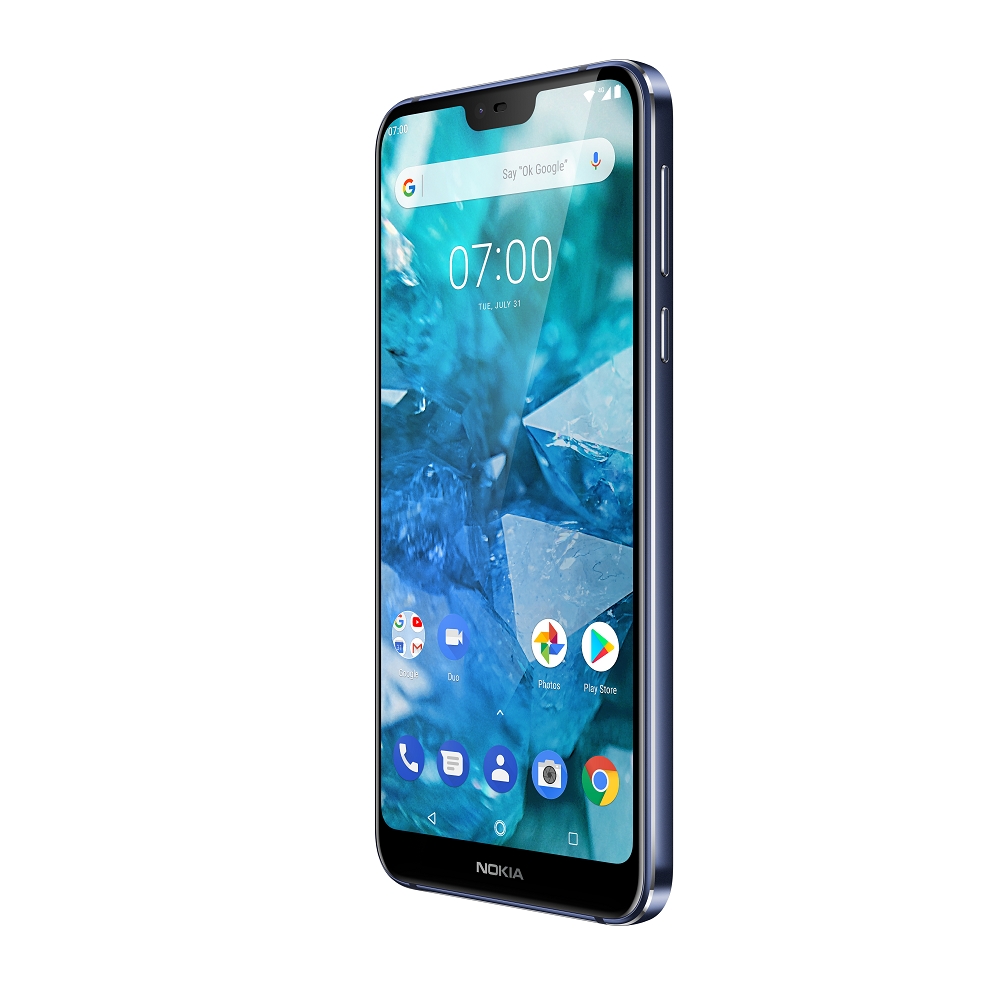 HMD Global Nokia 7.1 Midnight Blue Left s