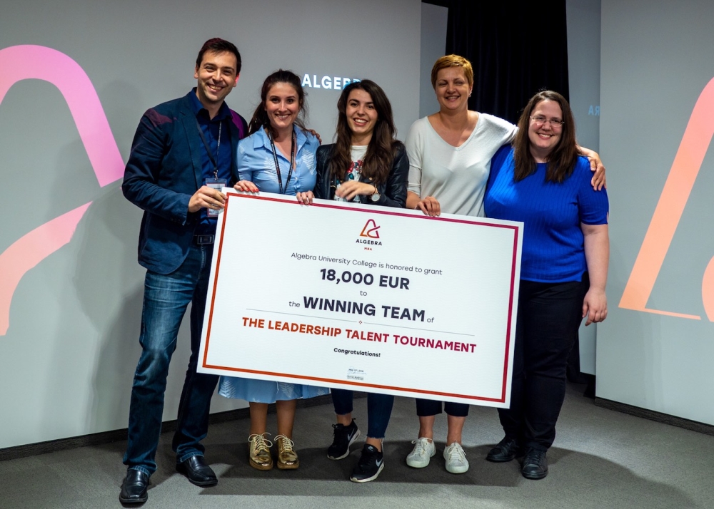 Algebra MBA tournament 10 pobjednicki tim Sedam IT