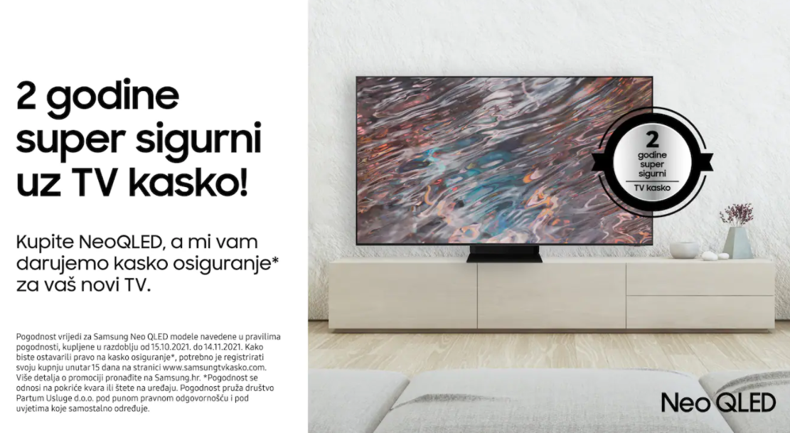 Samsung QLED - TV kasko
