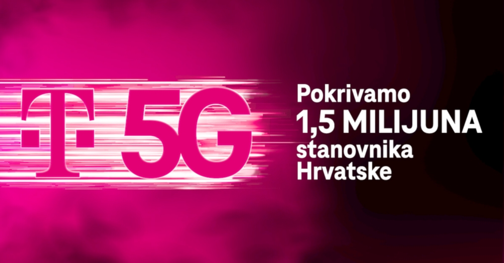 HT 5G - pokrivamo 1,5 milijuna stanovnika Hrvatske