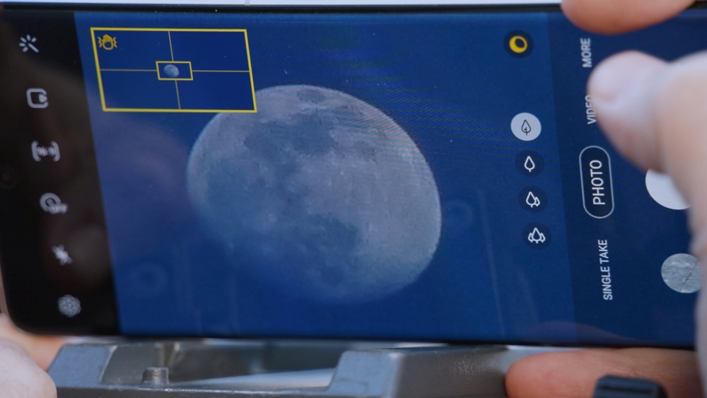 Samsung Galaxy S21 Ultra - fotkanje Mjeseca