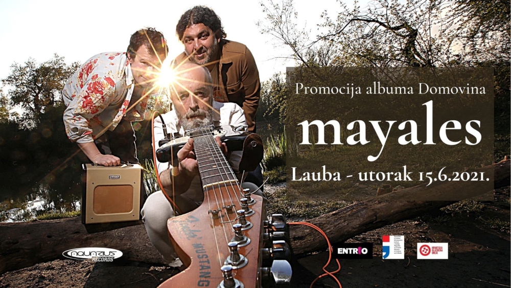 Mayales - promocija albuma Domovina - Lauba