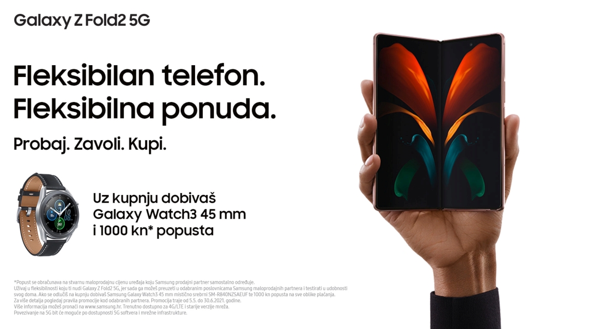 Galaxy Z Fold 2 promocija