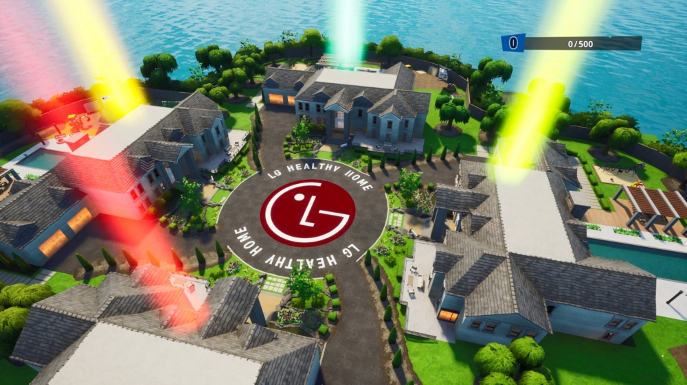 LG Healthy Home - Fortnite Map