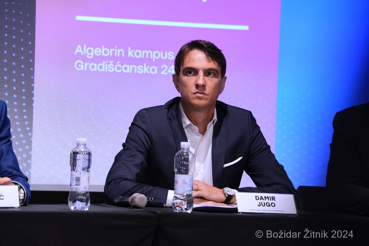 izv. prof. dr. sc. Damir Jugo, dekan Veleučilišta Edward Bernays