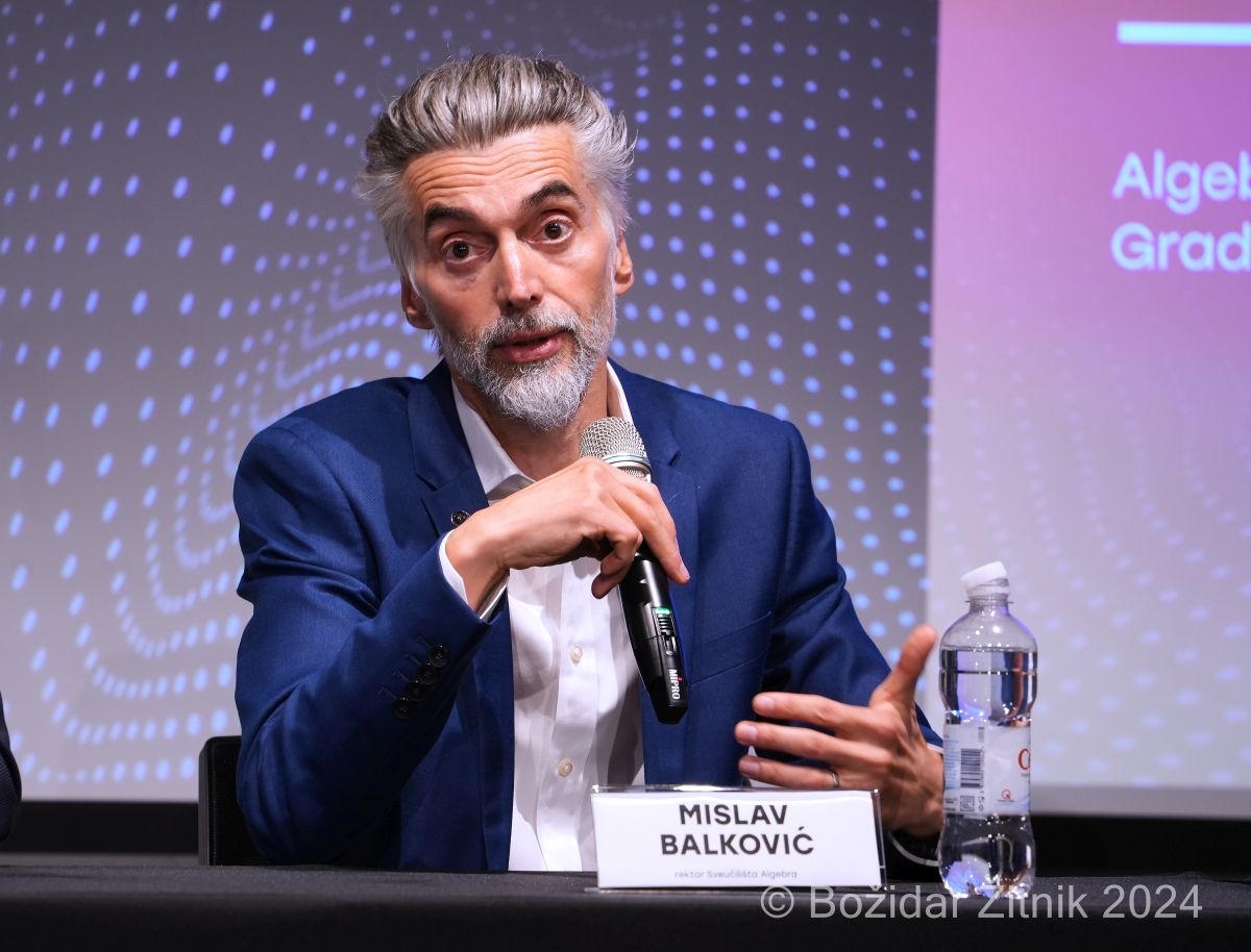 izv. prof. dr. sc. Mislav Balković, rektor Sveučilišta Algebra