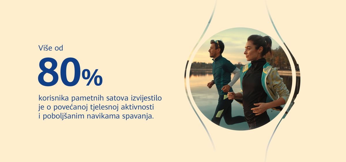 Poboljšanje zdravlja - više od 80% korisnika pametnih satova