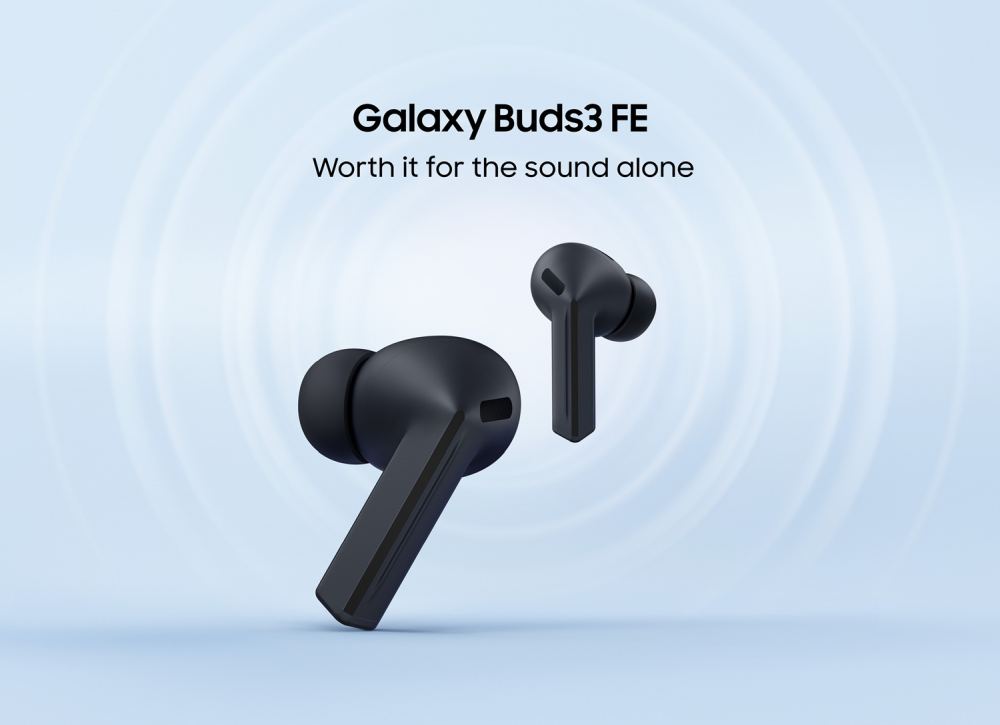 Slika slušalica Samsung Galaxy Buds3 FE - pogled s prednje strane