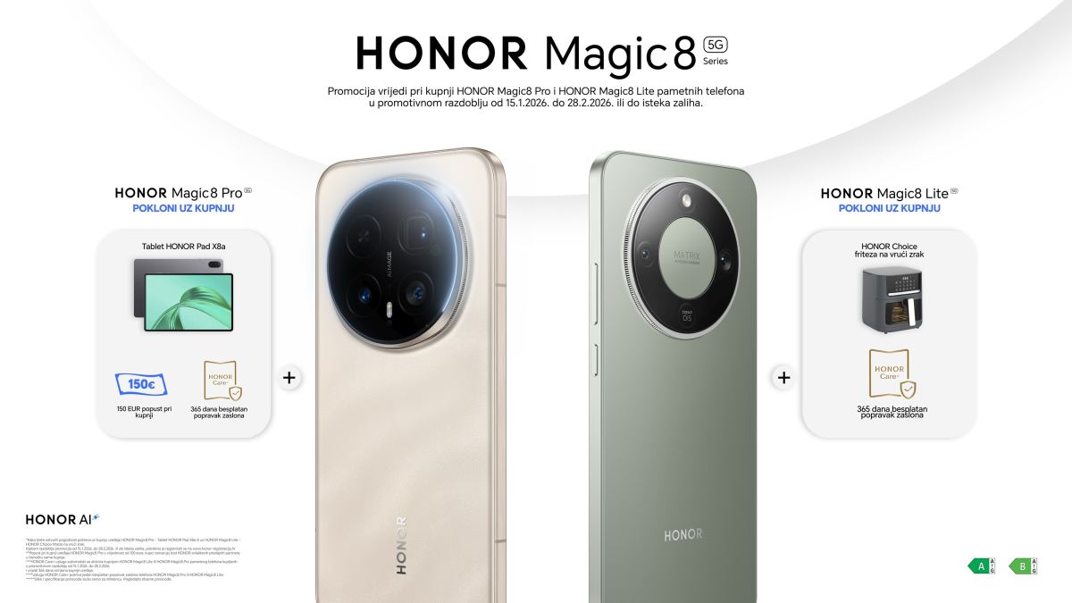 HONOR Magic8 Pro  - Magic8 Lite - promocija
