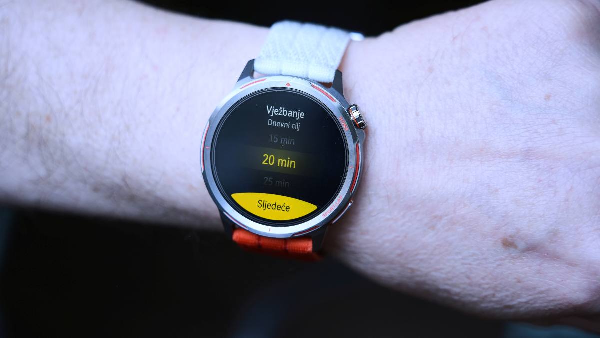 Huawei Watch GT Runner 2 - vježbanje dnevni cilj