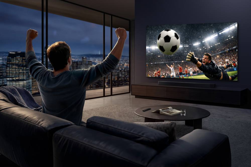 Samsung - Micro-RGB - gledanje nogometne utakmicengsport