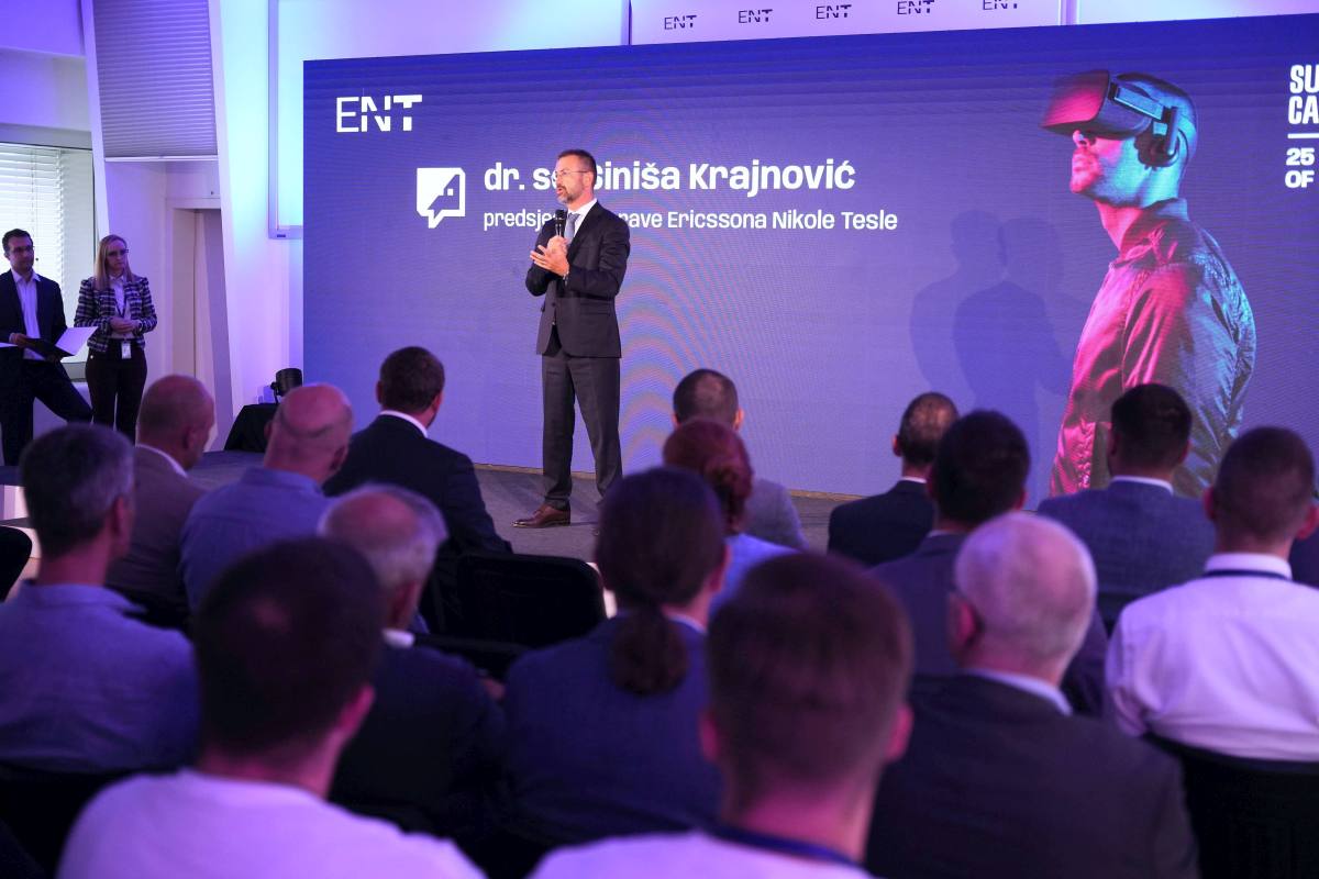 dr. sc. Siniša Krajnović, predsjednik Uprave Ericssona Nikole Tesle