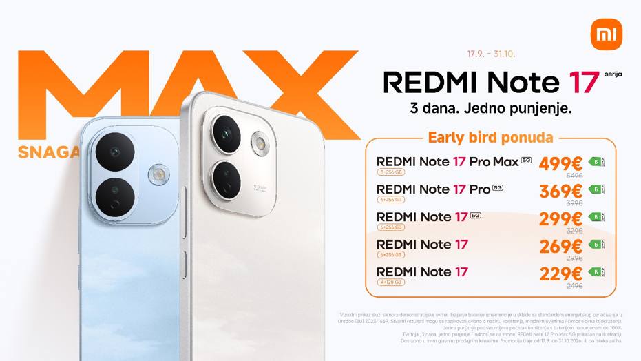 Xiaomi - Promo-REDMI-Note-17
