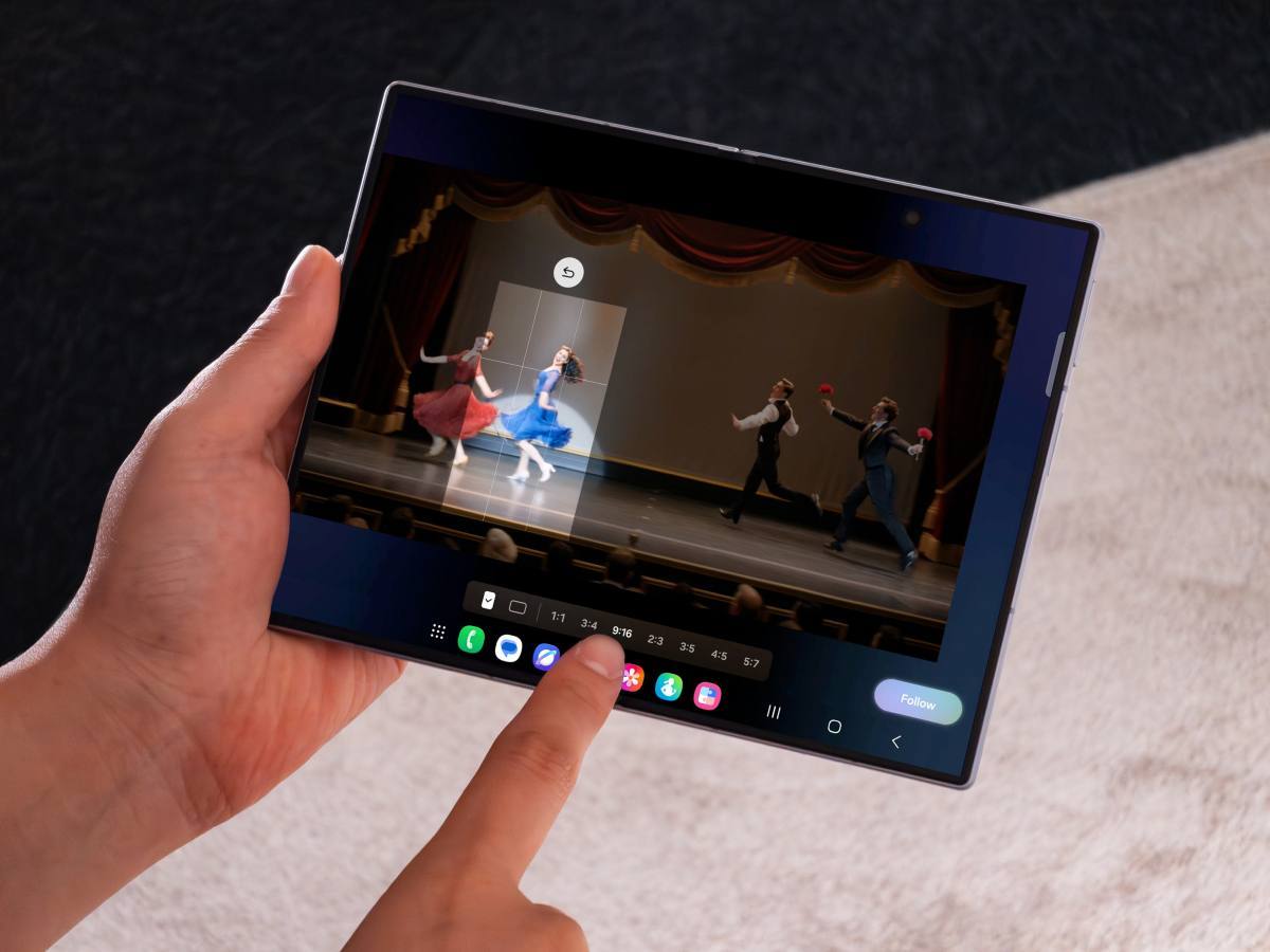 Galaxy Z Fold8 Ultra - zaslon - postavke omjera fotografije