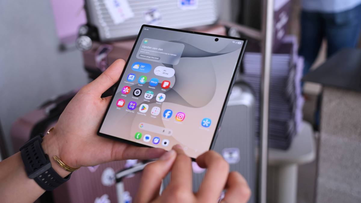 Galaxy Z Fold8 Ultra - unutarnji zaslon