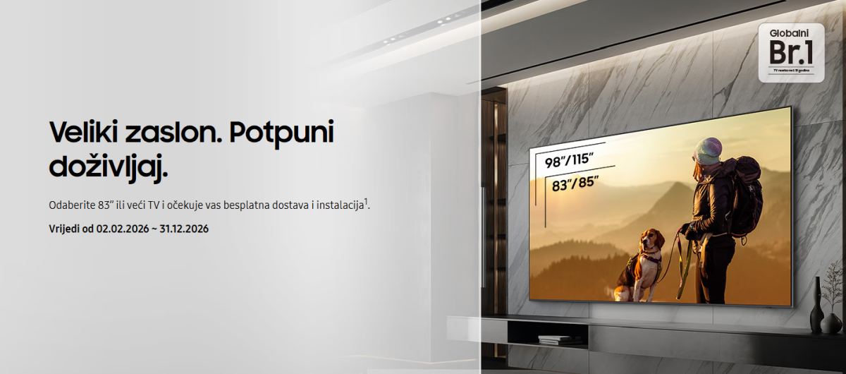 Samsung promo - veliki zasloni