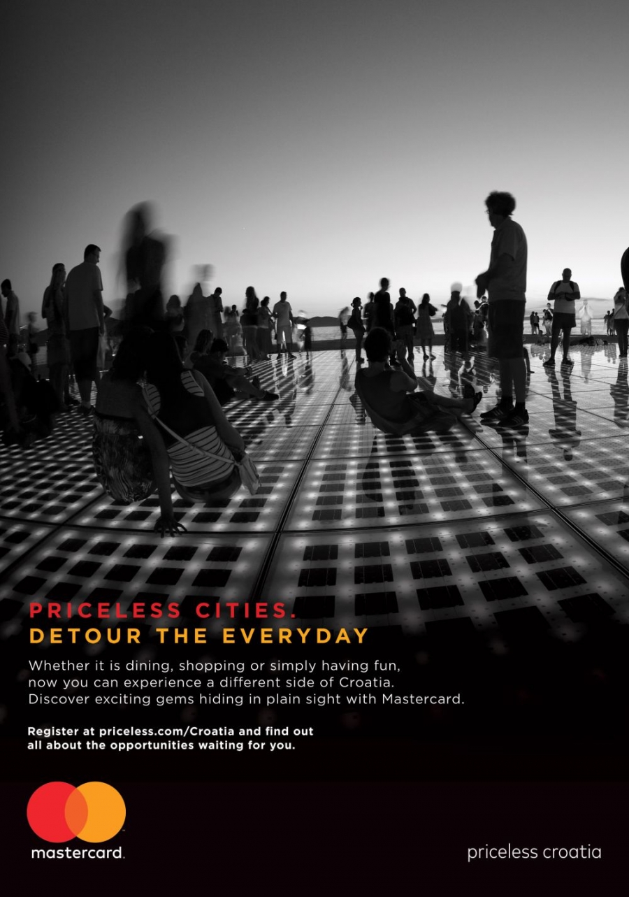 Uključivanjem u platformu Priceless Cities, Mastercard će promovirati Hrvatsku u svijetu