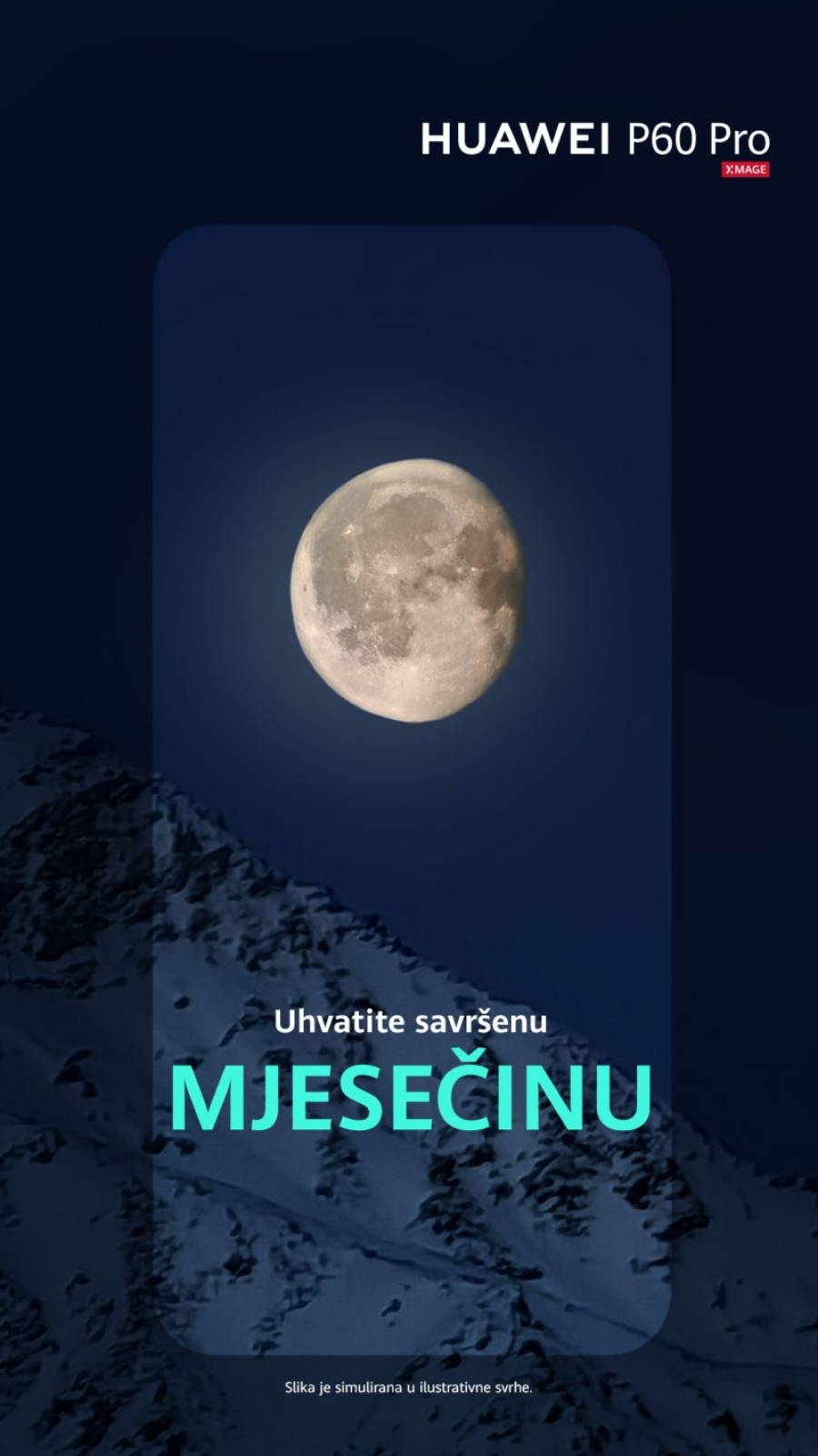 Huawei P60 Pro - Mjesec