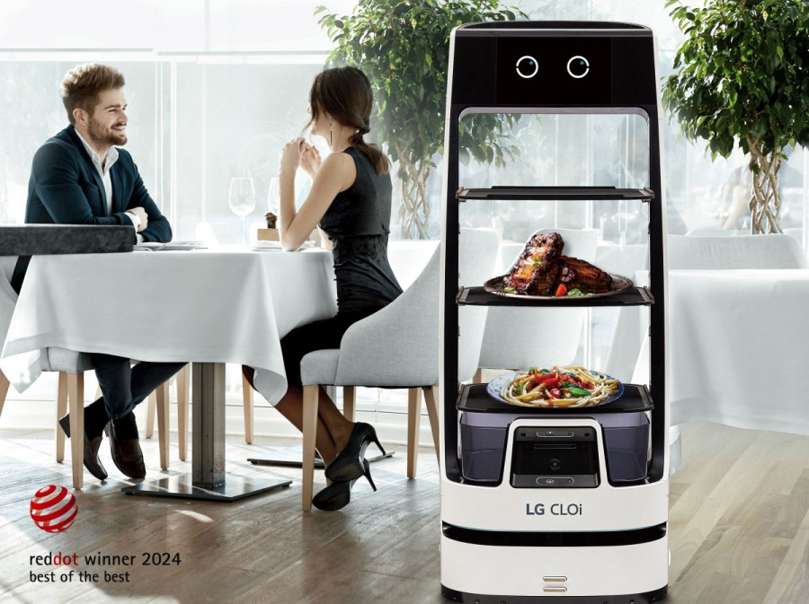 LG CLOi ServeBot Reddot Award