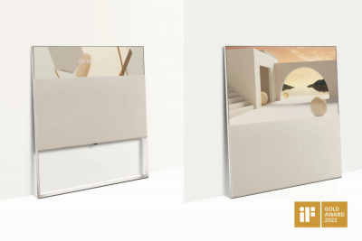 LG-eva kolekcija OLED Objet osvojila iF Gold Award za izvrsnost u dizajnu