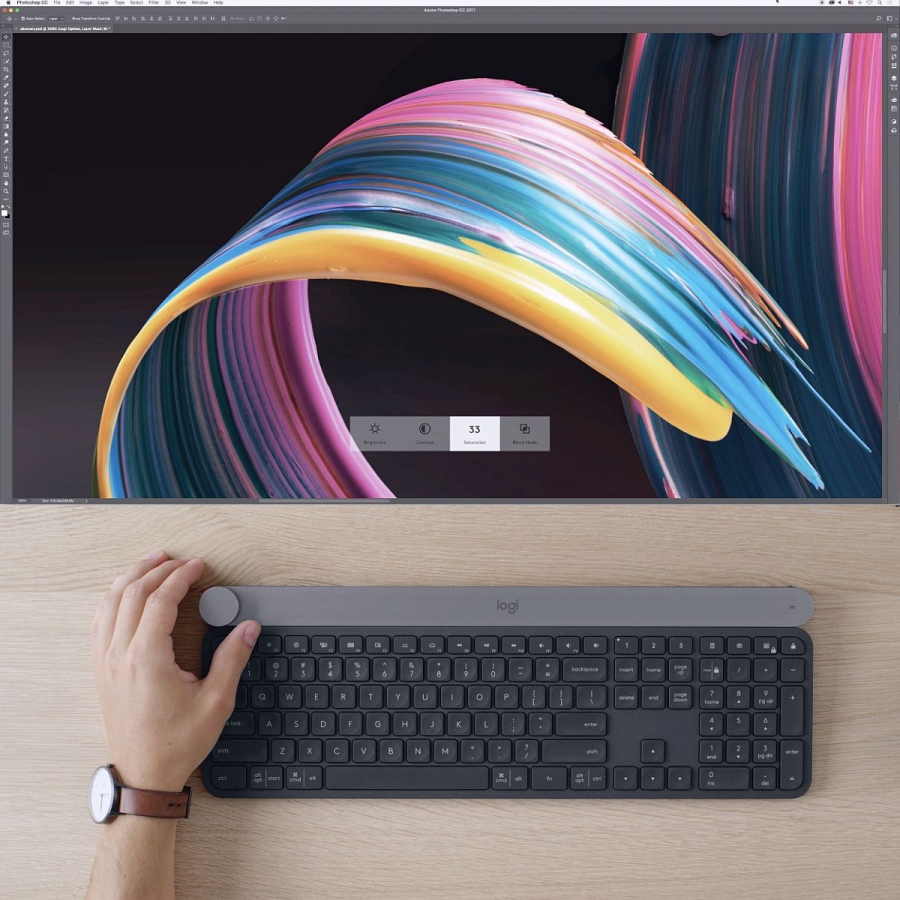 Revolucija s novom Logitech CRAFT tipkovnicom