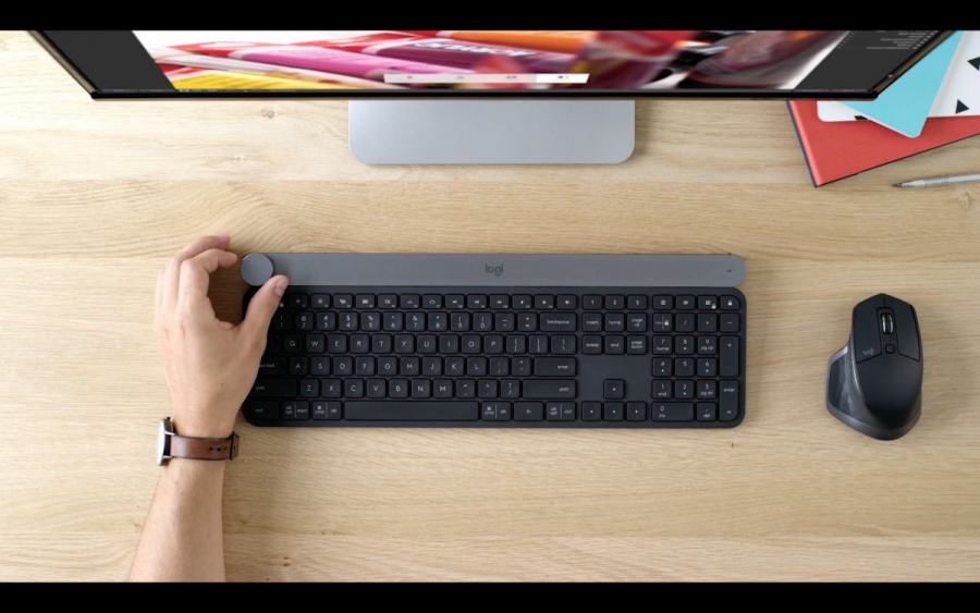 Tipkovnica Logitech CRAFT Advanced postaje jo&scaron; efikasnija uz podr&scaron;ku za Adobe Lightroom Classic CC