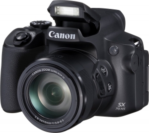 Canon PowerShot SX70 HS ima fiksni objektiv sa snažnim 65x zumom, izgleda poput DSLR-a te je savr&scaron;eno prijenosan