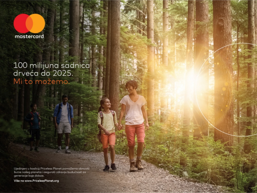 Mastercard &scaron;iri napore koalicije Priceless Planet s ciljem obnove &scaron;uma