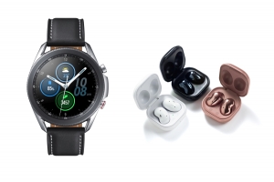 Samsung Galaxy Watch3 i bežične slu&scaron;alice Galaxy Buds live