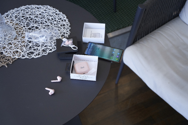 meanIT slu&scaron;alice TWS B31 Pink