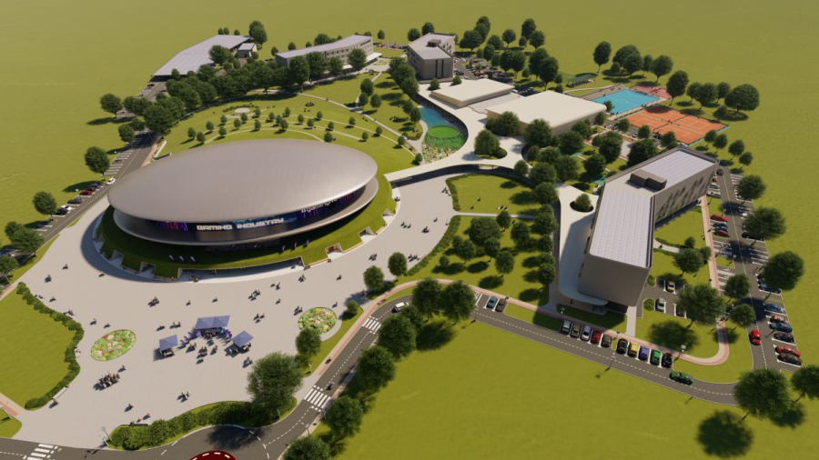 Centar gaming industrije - Novska - planirani - izgled