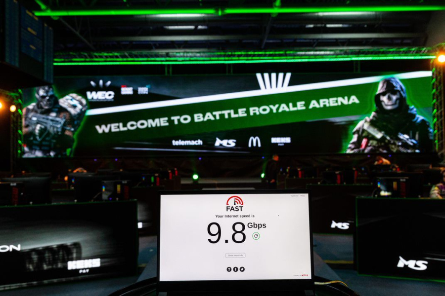 Telemach gejmerima na Wandercon eventu u Osijeku osigurava najveće internetske brzine omogućene korisnicima u Hrvatskoj