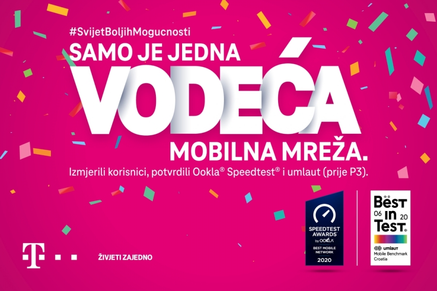 Hrvatskom Telekomu ponovno potvrđen status najbolje mobilne mreže u Hrvatskoj
