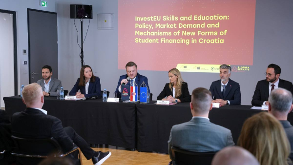 Sveučili&scaron;te Algebra Bernays - InvestEU jamstvo za inovativno financiranje studenata