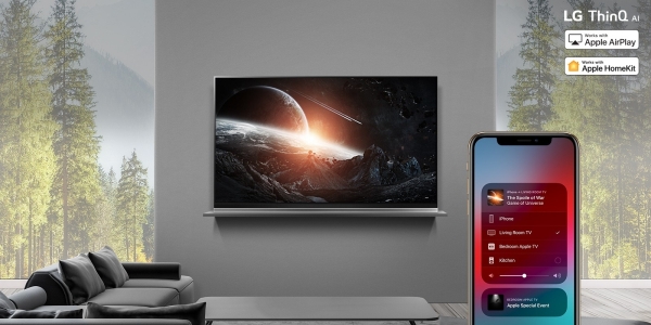 LG uvodi Apple AirPlay 2 na svojim ThinQ AI televizorima iz 2019., te postaje prvi globalni proizvođač TV-a s podr&scaron;kom za HomeKit