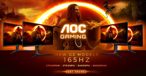 Najprodavaniji AOC gaming monitori postaju jo&scaron; brži AGON by AOC hvaljeni G2 modeli odsad na 165 Hz