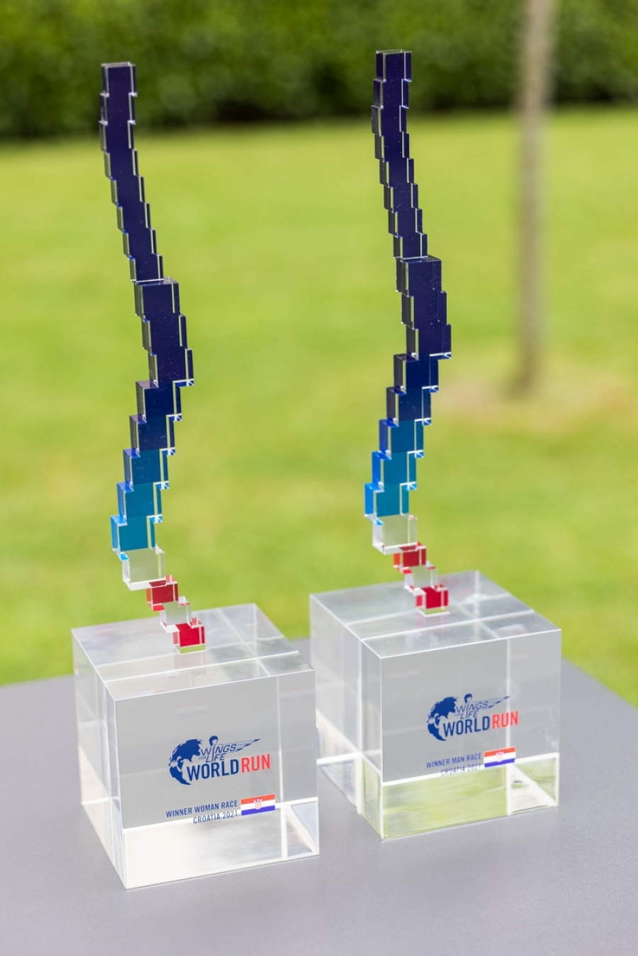 Trofej za ovogodi&scaron;nju utrku &bdquo;Wings for Life World Run&ldquo; osmislio je student dizajna na Visokom učili&scaron;tu Algebra