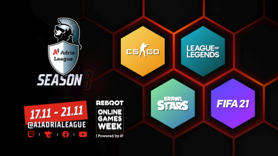Velika zavr&scaron;nica 8. sezone A1 Adria Lige na Reboot Online Games Weeku