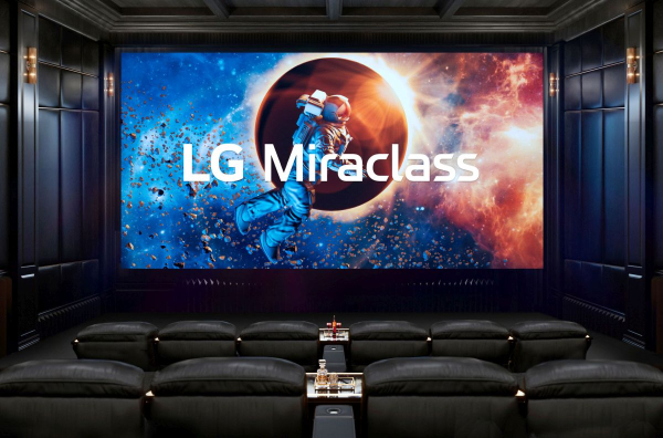 LG Miraclass LED zaslon donosi uranjajuće iskustvo gledanja u kino dvorane