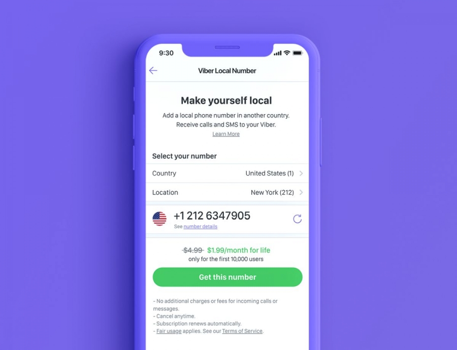 Viberov lokalni broj putnicima i međunarodnim poduzetnicima omogućuje razgovore i slanje poruka bez roaming naknada
