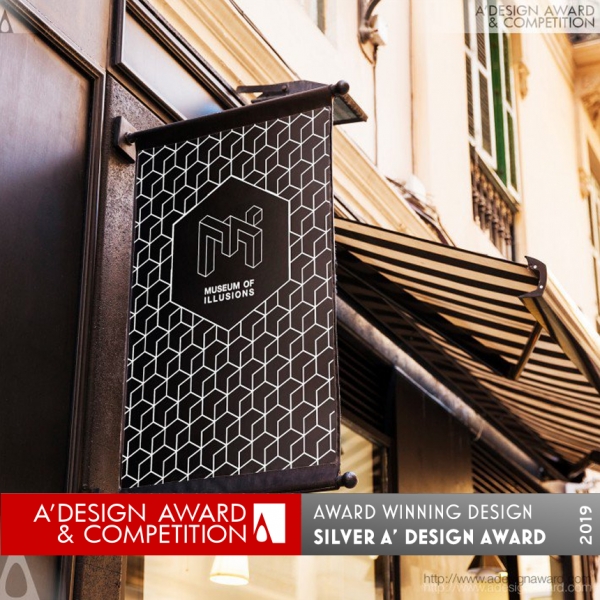 Muzeju Iluzija dizajnerska nagrada za vizualni identitet