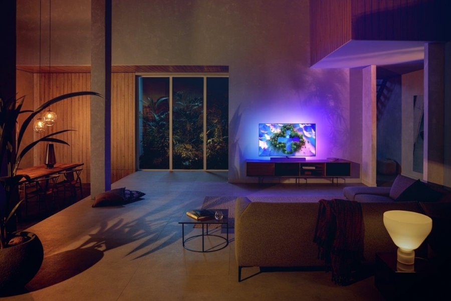 Philips OLED+ pro&scaron;iruje snagu pete generacije P5 Dual Picture Engine tehnologije s umjetnom inteligencijom