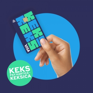 Erste banka korisnicima KEKS Paya ponudila KEKSICU &ndash; prepaid račun i Visa karticu