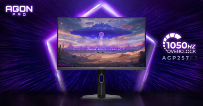 AGON PRO AGP257FT: 1000 Hz esports monitor s oksidnim Fast IPS panelom (1050 Hz uz overclocking)