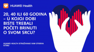 Huawei istražuje: U kojoj dobi biste trebali početi brinuti o svom srcu - s 20, 40 ili 60 godina?