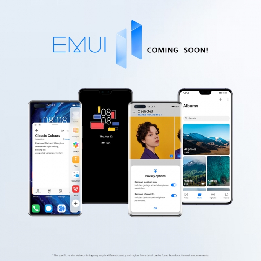Huawei objavio kada i na koje uređaje stiže EMUI 11