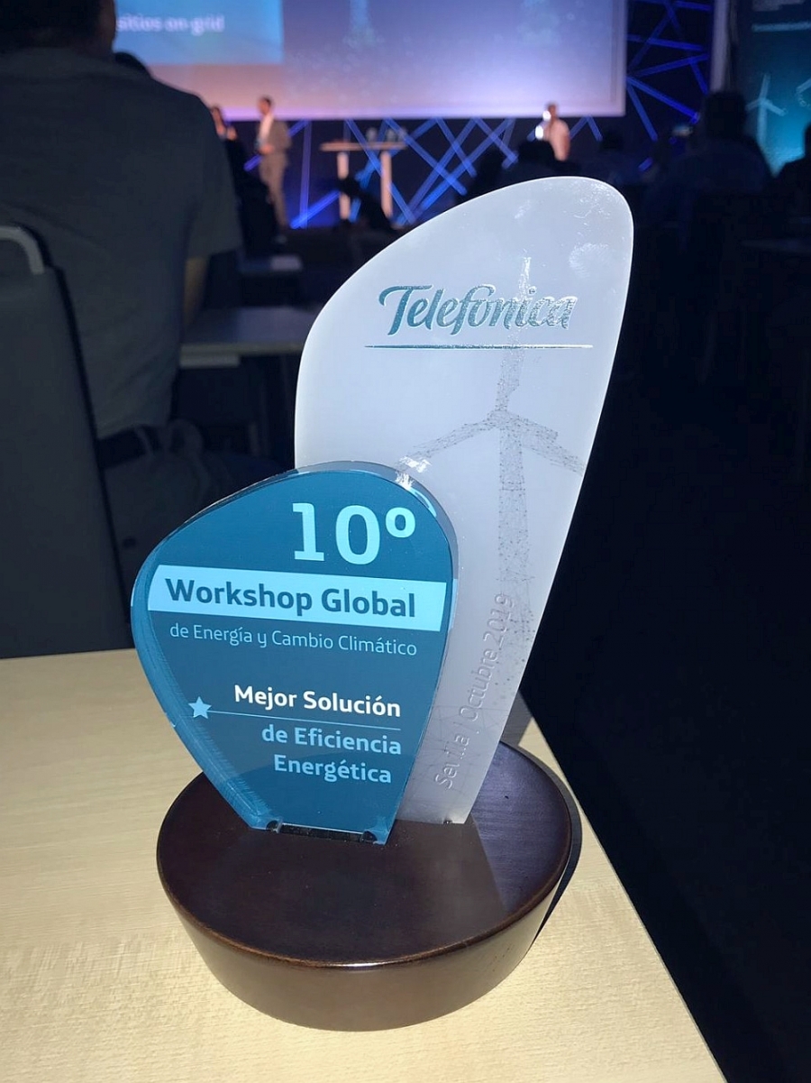 Vertiv nagrađen za najbolja rje&scaron;enja u&scaron;tede energije na &bdquo;Telef&oacute;nica Global Workshop on Energy and Climate Change&ldquo;
