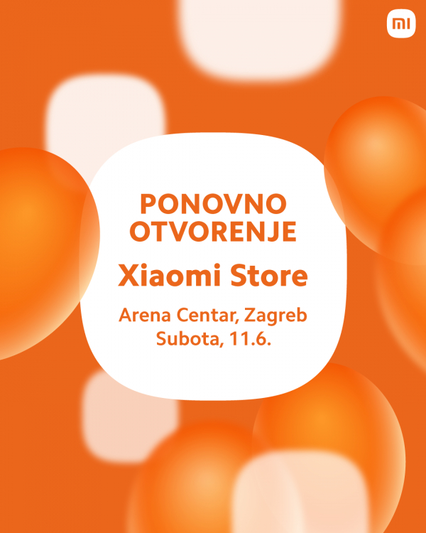 U subotu, 11. svibnja, otvara se redizajnirani Xiaomi Store u Arena Centru u Zagrebu
