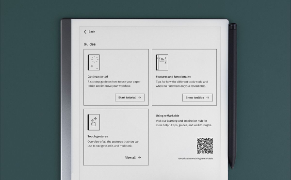 reMarkable - software update