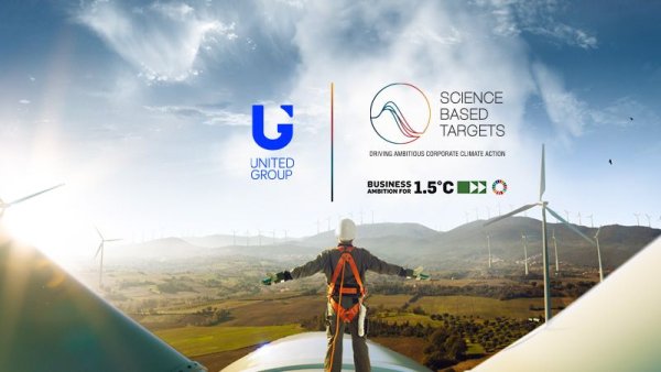 Cilj neto nultih emisija United Grupe odobren od Science Based Targets (SBTi) inicijative